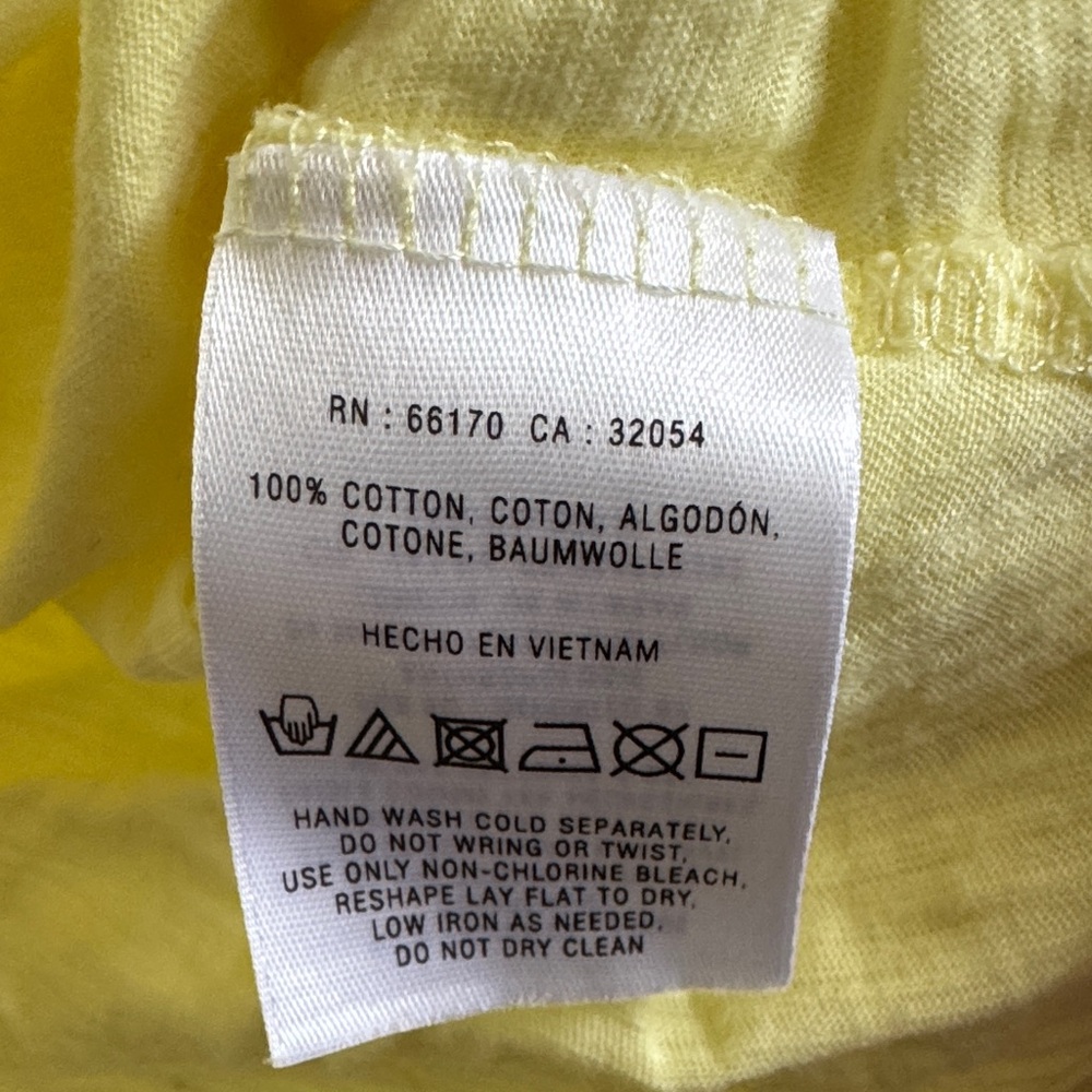 Source Unknown Light Yellow Tank Top - image 3